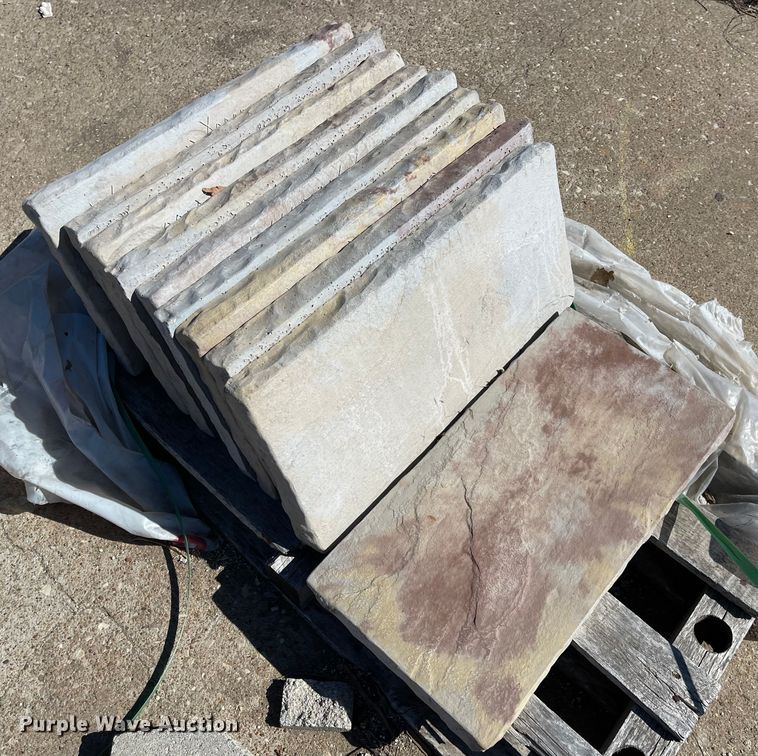 image for item FV9357 (6) pallets of Unilok Riven stone pavers