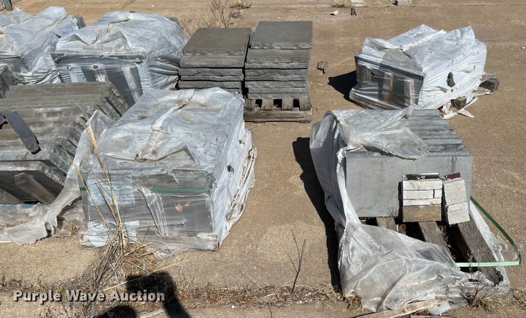 image for item FV9358 (12) pallets of Unilok Riven stone pavers