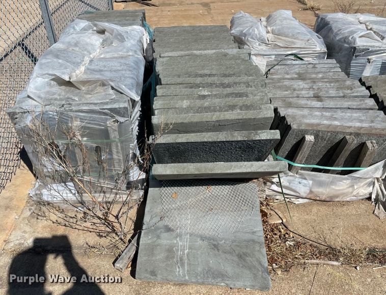 image for item FV9358 (12) pallets of Unilok Riven stone pavers