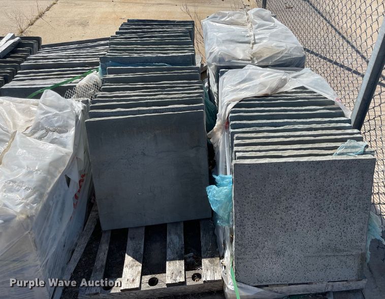 image for item FV9358 (12) pallets of Unilok Riven stone pavers