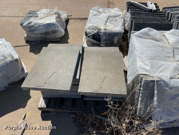 image for item FV9358 (12) pallets of Unilok Riven stone pavers