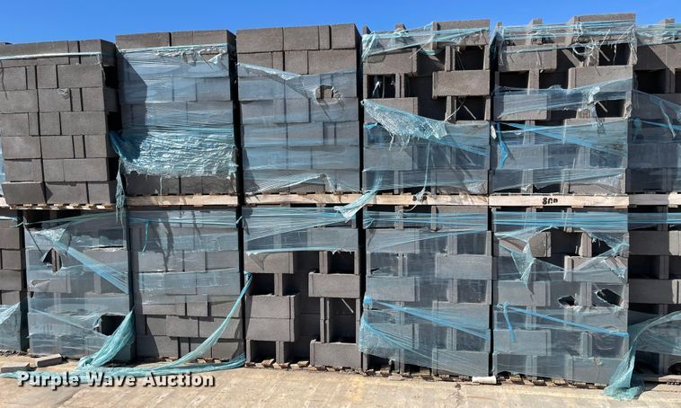 image for item FV9360 Approximately 63 pallets of 12" lightweight ProBlocks