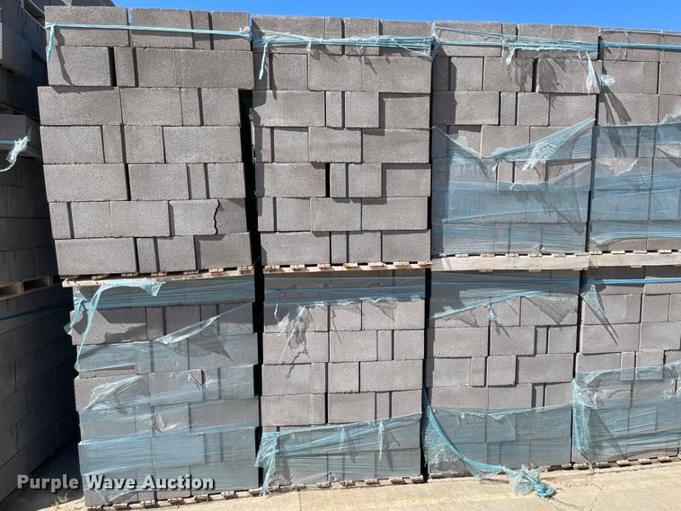 image for item FV9360 Approximately 63 pallets of 12" lightweight ProBlocks