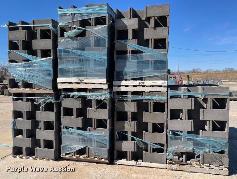 image for item FV9360 Approximately 63 pallets of 12" lightweight ProBlocks