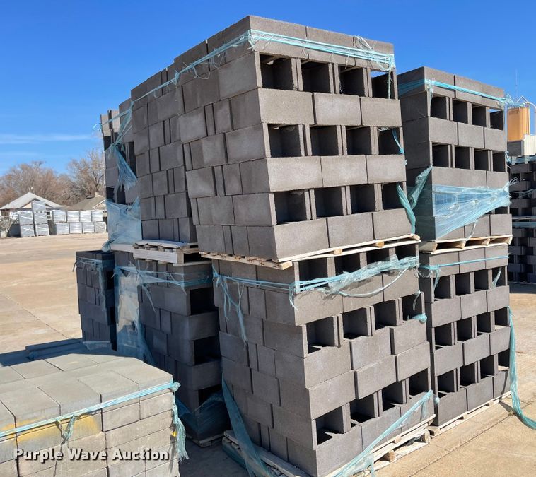 image for item FV9360 Approximately 63 pallets of 12" lightweight ProBlocks