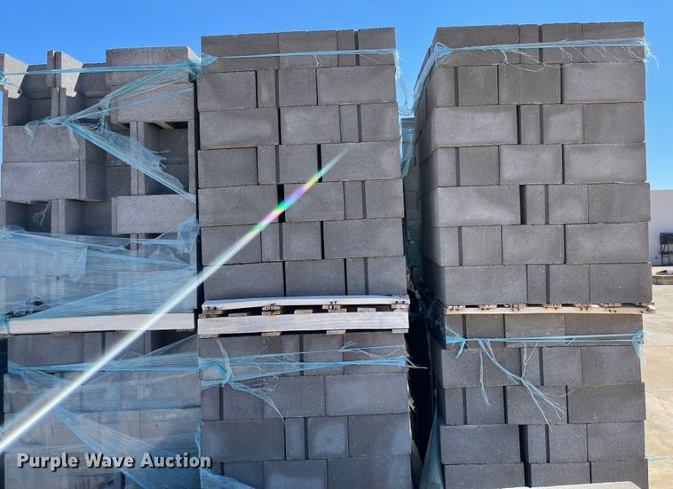 image for item FV9360 Approximately 63 pallets of 12" lightweight ProBlocks