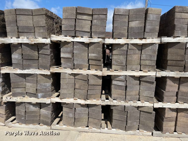 image for item FV9438 Approximately 1,500 retaining wall cap stones