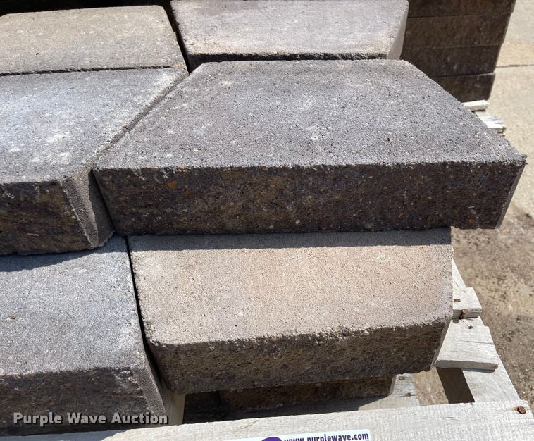 image for item FV9438 Approximately 1,500 retaining wall cap stones