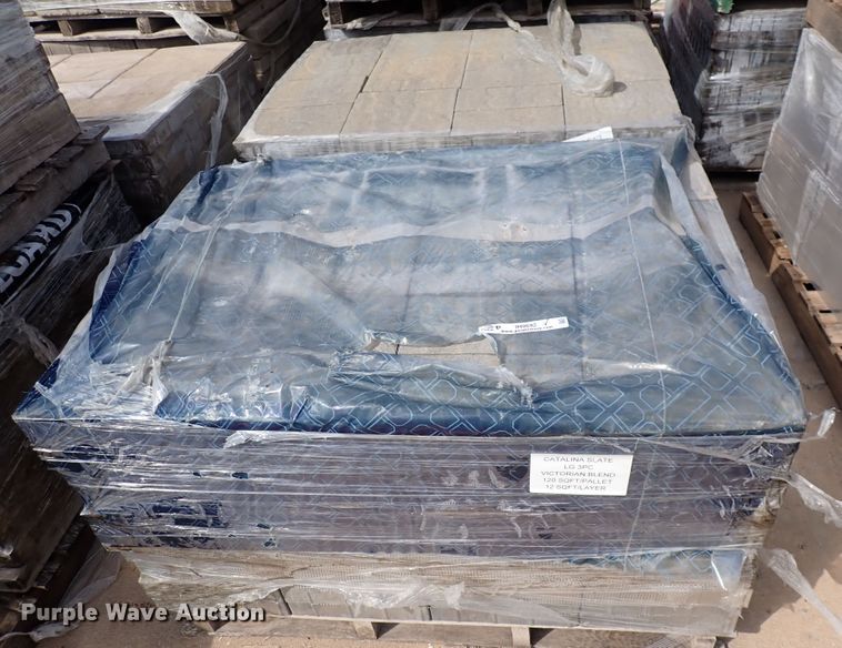 image for item IH9692 552 square feet of Catalina slate three piece pavers