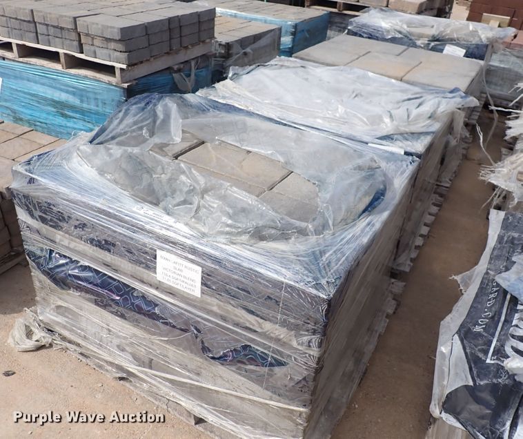 image for item IH9693 466 square feet of 60mm Lafitt rustic slab pavers