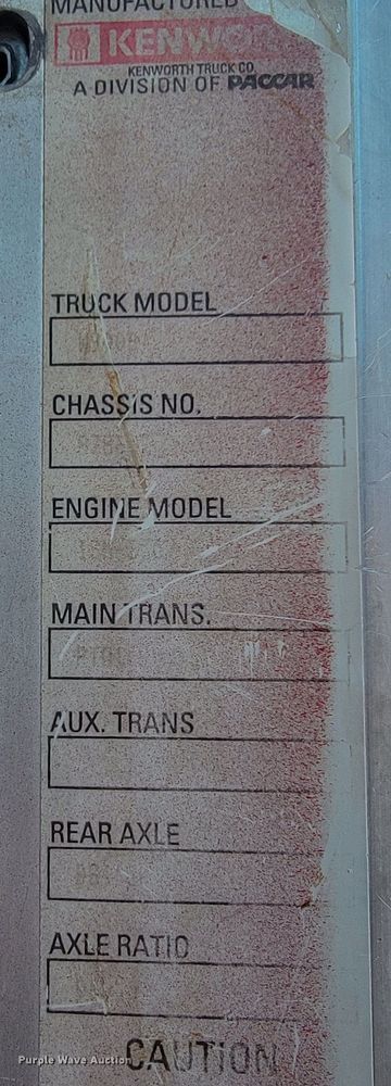 image for item JF9007 2001 Kenworth W900  ready mix truck