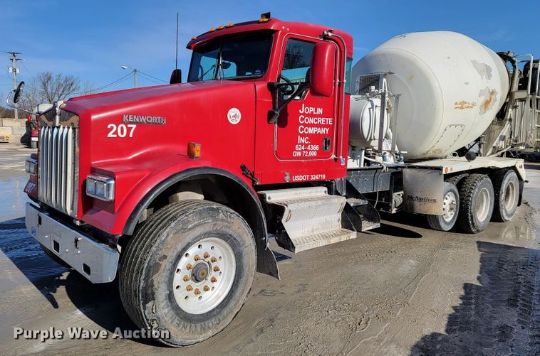 image for item JF9008 2007 Kenworth W900B  ready mix truck