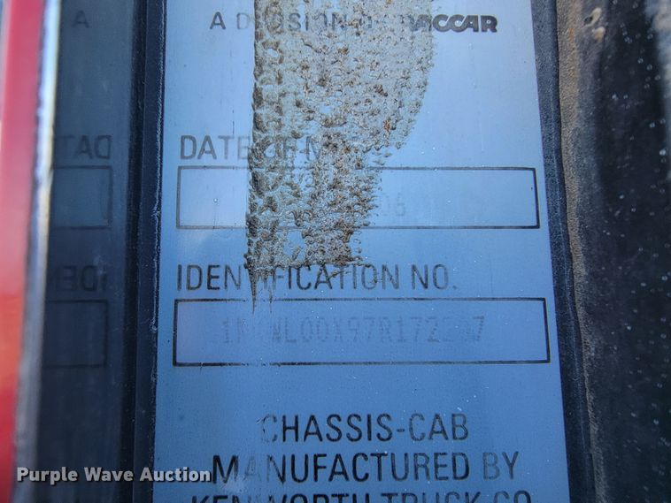 image for item JF9008 2007 Kenworth W900B  ready mix truck