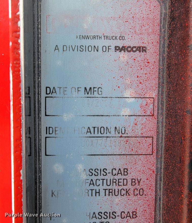 image for item JF9010 2007 Kenworth W900  ready mix truck