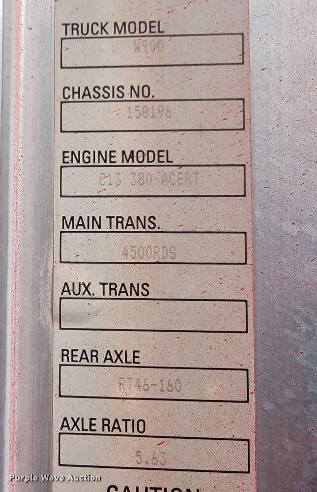 image for item JF9010 2007 Kenworth W900  ready mix truck