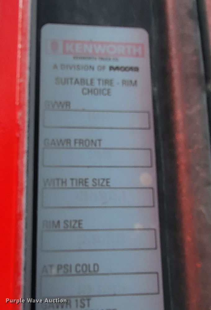 image for item JF9010 2007 Kenworth W900  ready mix truck