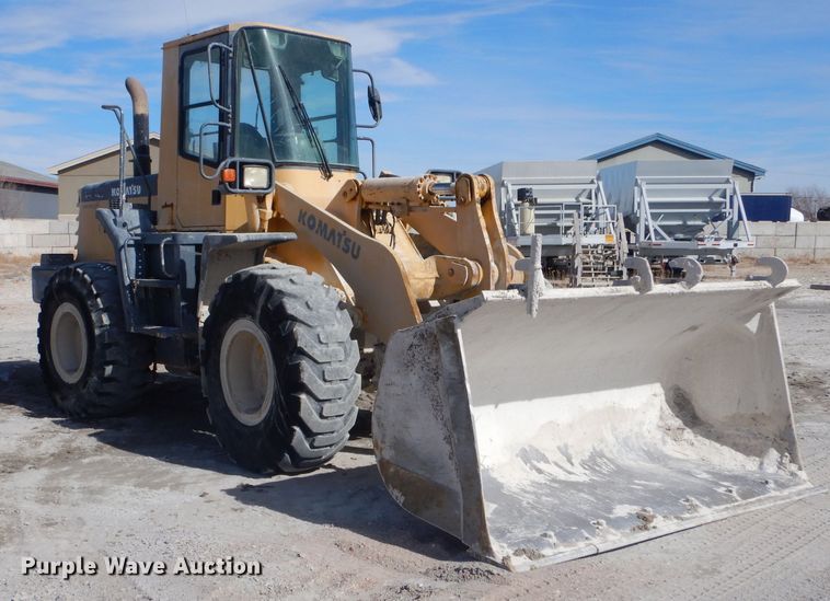 image for item LJ9838 1999 Komatsu WA320-3MC  wheel loader