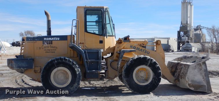 image for item LJ9838 1999 Komatsu WA320-3MC  wheel loader