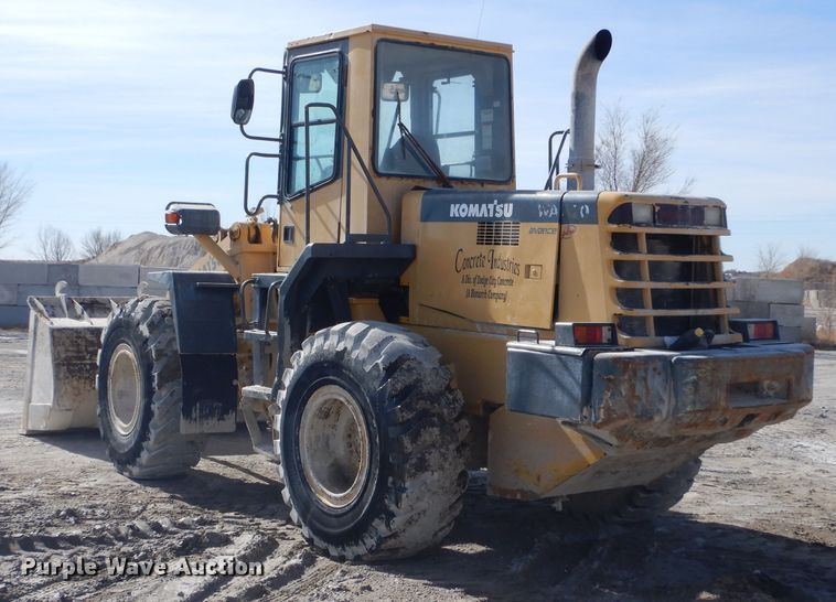 image for item LJ9838 1999 Komatsu WA320-3MC  wheel loader