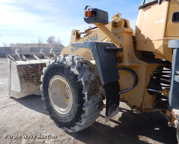image for item LJ9838 1999 Komatsu WA320-3MC  wheel loader