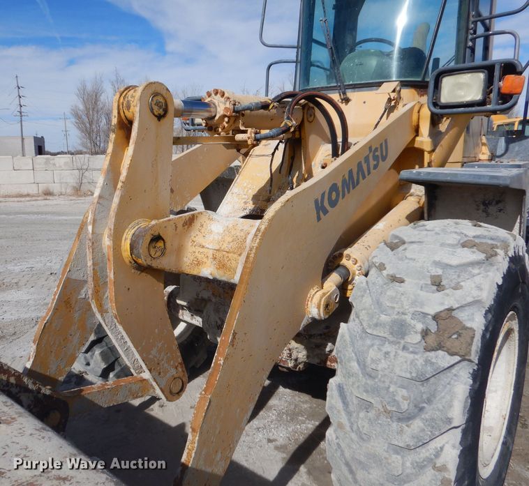 image for item LJ9838 1999 Komatsu WA320-3MC  wheel loader