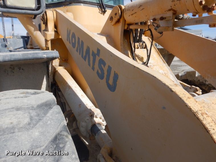 image for item LJ9838 1999 Komatsu WA320-3MC  wheel loader