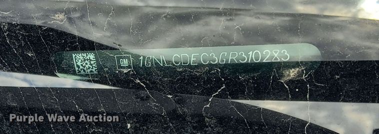 image for item DP4451 2016 Chevrolet Tahoe Police  SUV