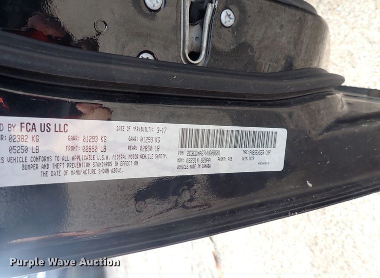 image for item DP4455 2017 Dodge Charger Police