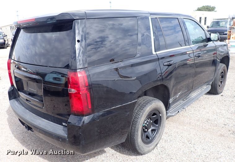 image for item DP4463 2017 Chevrolet Tahoe Police  SUV