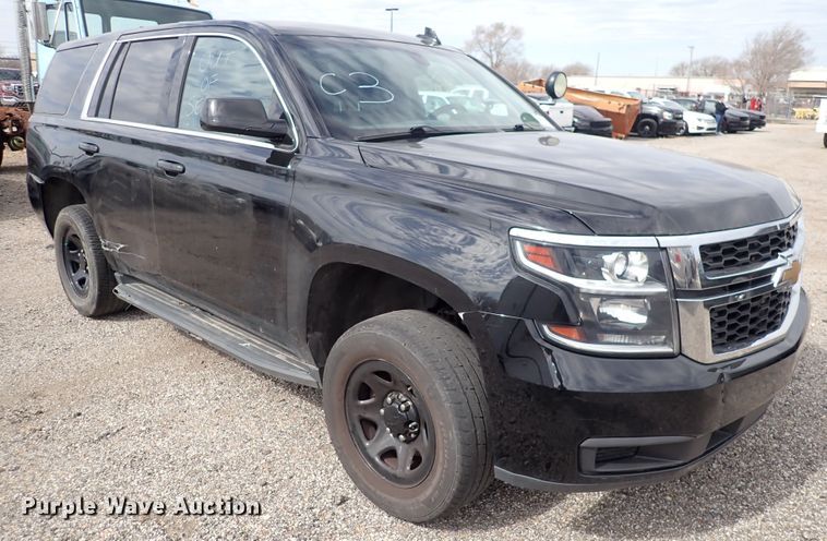 image for item DP4463 2017 Chevrolet Tahoe Police  SUV