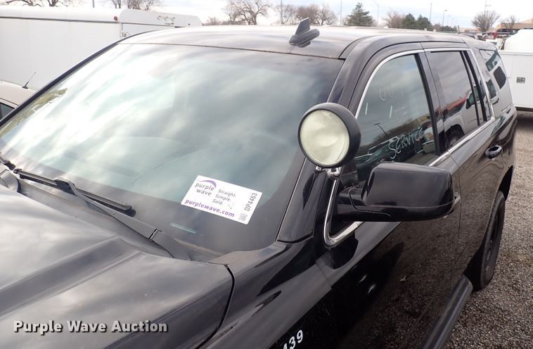 image for item DP4463 2017 Chevrolet Tahoe Police  SUV