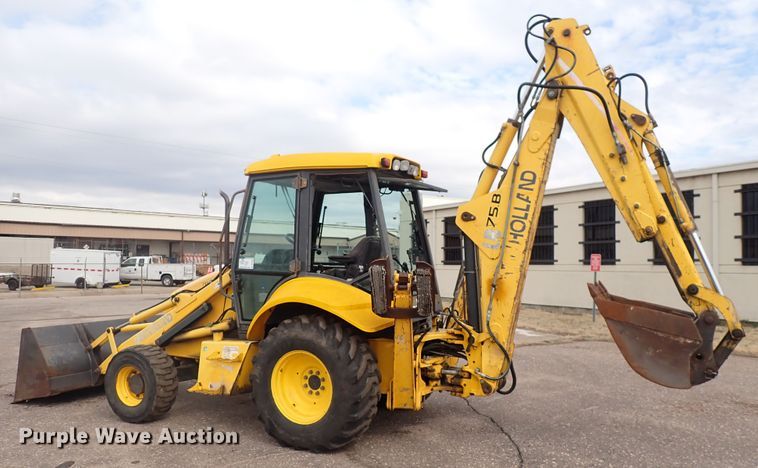 image for item DP4468 2003 New Holland LB75B  backhoe