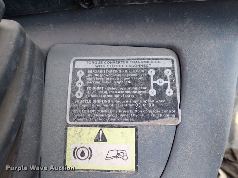 image for item DP4468 2003 New Holland LB75B  backhoe