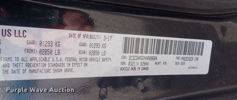 image for item DP4474 2017 Dodge Charger Police