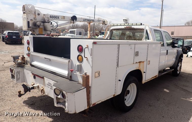 image for item DP4492 2010 Ford F450 Super Duty  utility / service truck