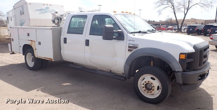 image for item DP4492 2010 Ford F450 Super Duty  utility / service truck