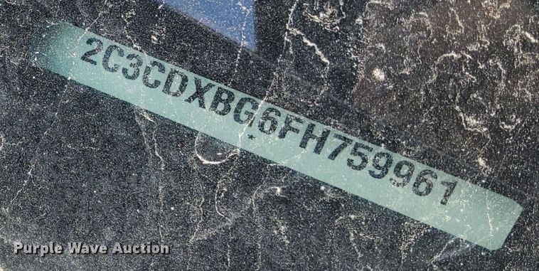 image for item DP4499 2015 Dodge Charger SE