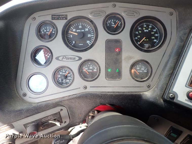 image for item DP4503 2003 Pierce  aerial platform fire truck