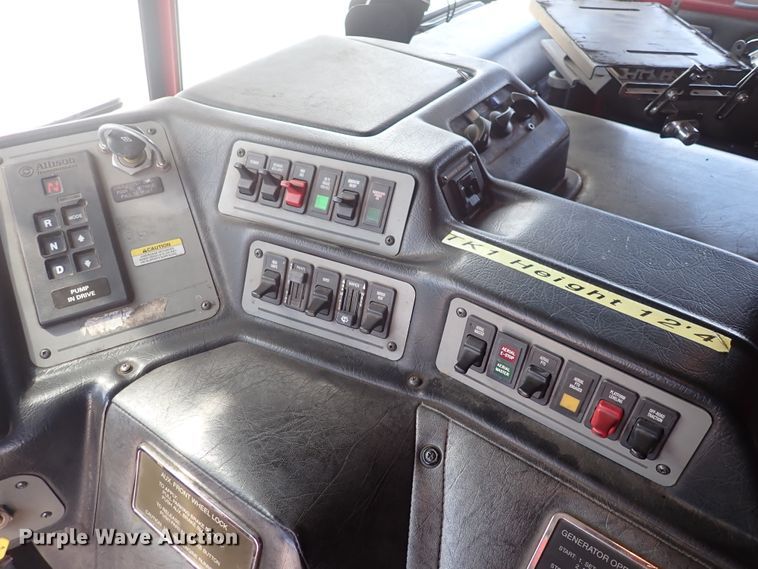 image for item DP4503 2003 Pierce  aerial platform fire truck