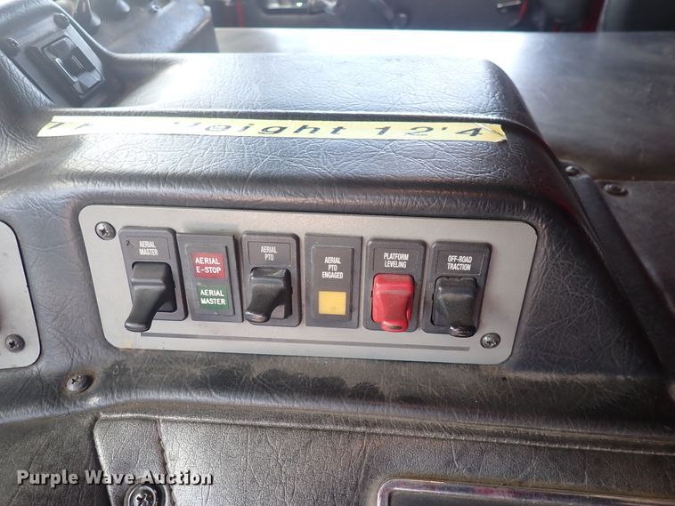 image for item DP4503 2003 Pierce  aerial platform fire truck