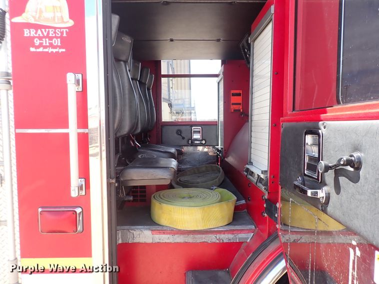 image for item DP4503 2003 Pierce  aerial platform fire truck