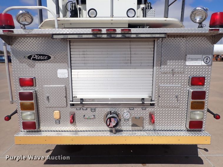 image for item DP4503 2003 Pierce  aerial platform fire truck