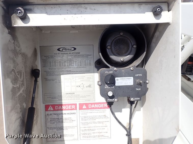 image for item DP4503 2003 Pierce  aerial platform fire truck