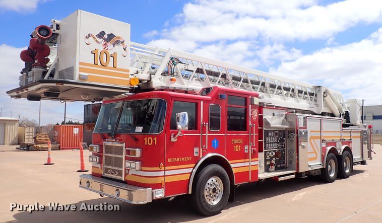 image for item DP4510 2003 Pierce  aerial platform fire truck