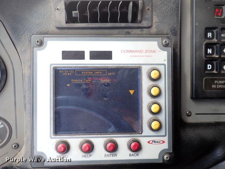 image for item DP4510 2003 Pierce  aerial platform fire truck