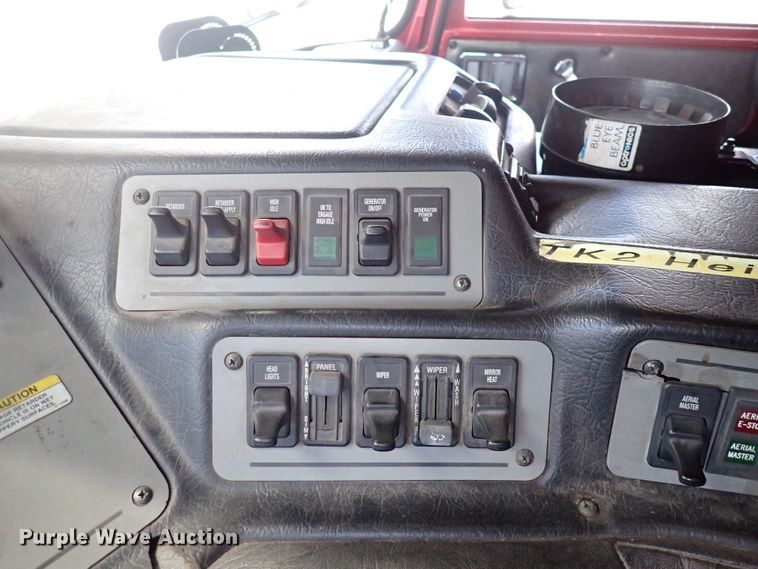 image for item DP4510 2003 Pierce  aerial platform fire truck