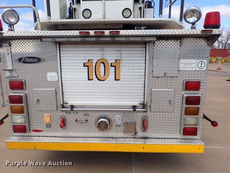 image for item DP4510 2003 Pierce  aerial platform fire truck