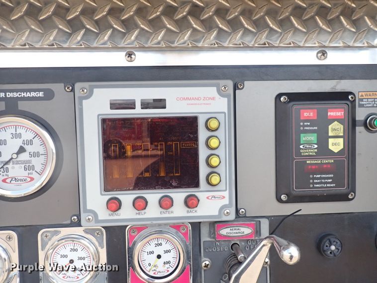 image for item DP4510 2003 Pierce  aerial platform fire truck