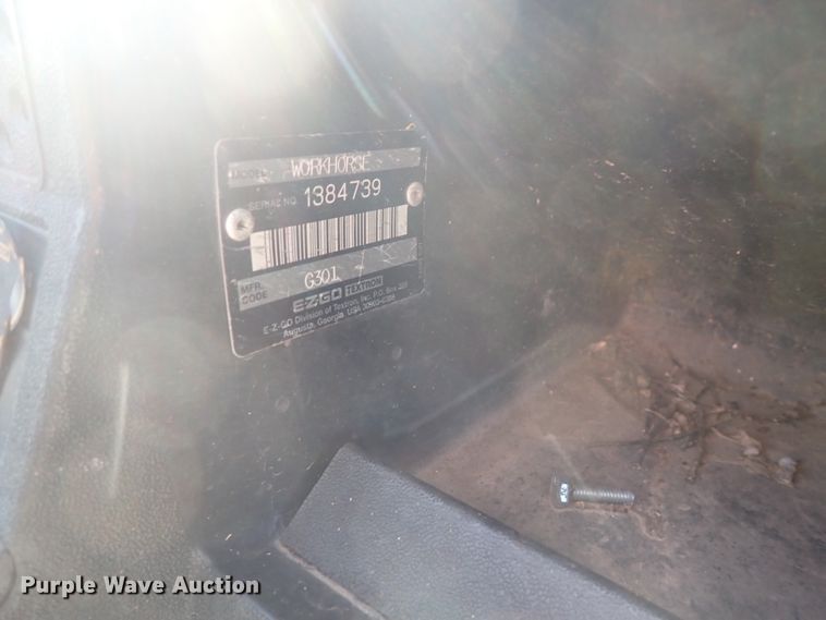 image for item HR9779 EZ GO Workhorse 1200LX  utility vehicle