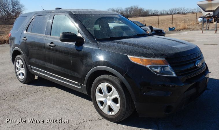 image for item DH8821 2014 Ford Explorer Police Interceptor  SUV